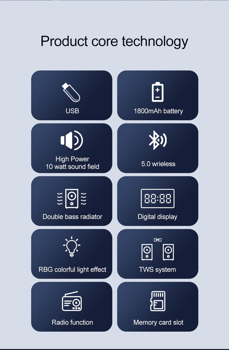 ZQS1455 Vanjski kamperski karaoke Square Dance Prijenosni bežični Bluetooth veliki zvučnik malog kapaciteta_voghion.com