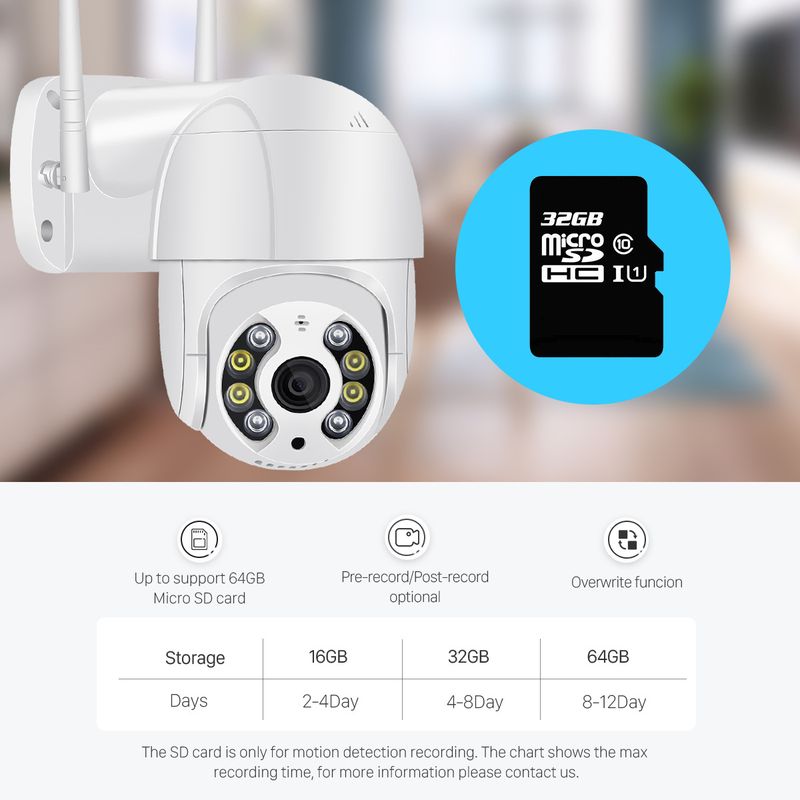 Security Cameras New WiFi Surveillance Camera AI Intelligent Surveillance Ball Camera With Cloud Storage_voghion.com