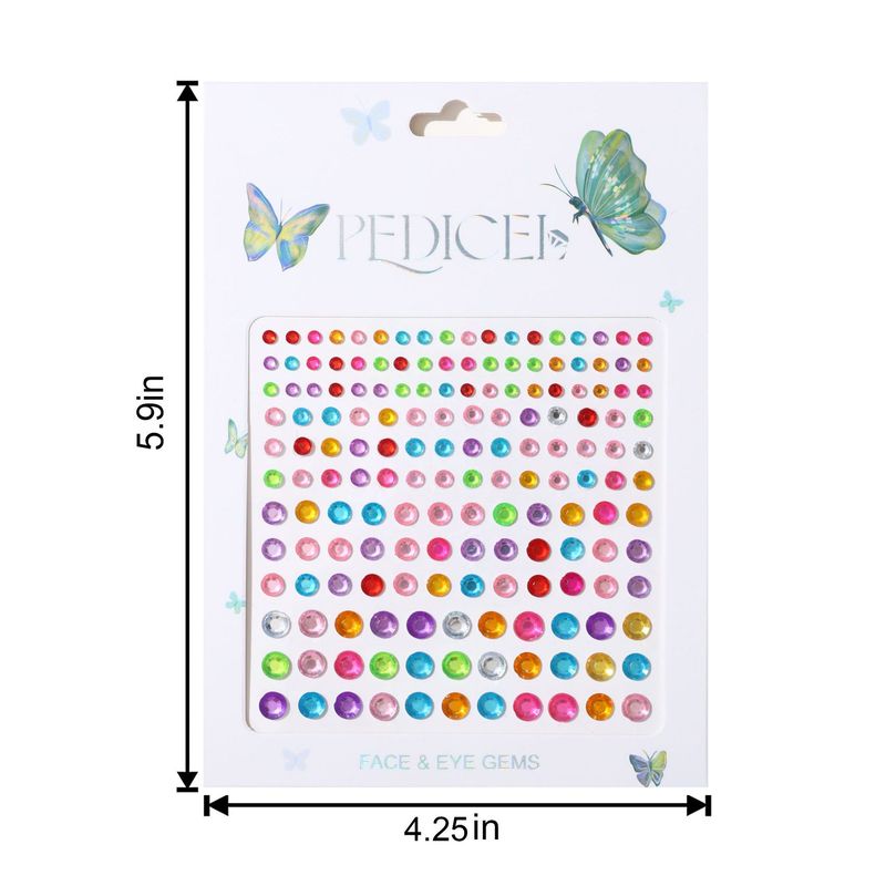 Halloween Edm Electronic Music Festival Face Stickers Eyebrow Stickers Diamond Resin Diamond Carnival Diamond Stickers Masquerade Face Decoration_voghion.com