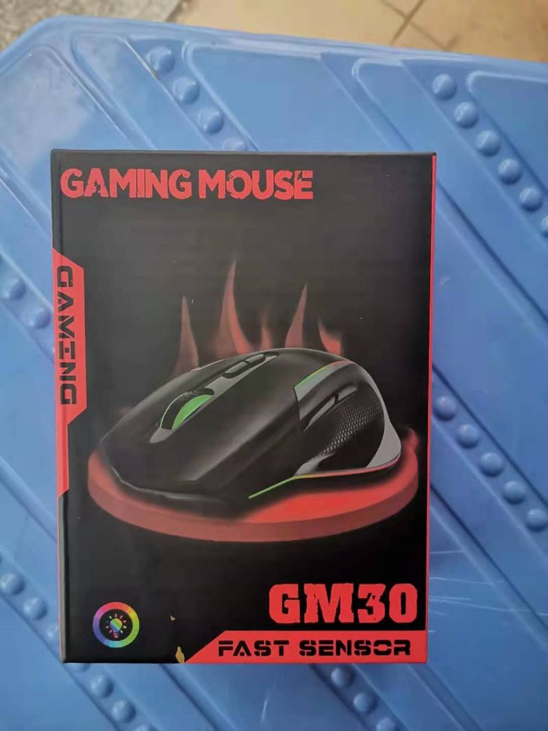 Youfu GM30 2.4G Wireless Rechargeable Gaming Mouse – Lithium Battery, Laptop-Friendly, Fast Charging_voghion.com