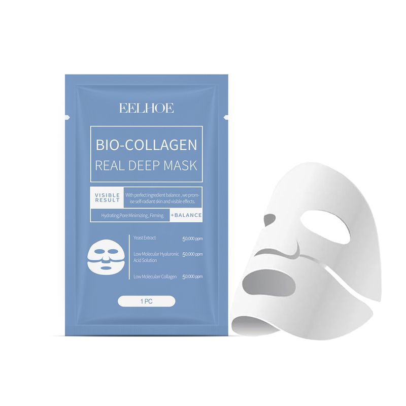 EELHOE Collagen Mask Hydrates And Moisturizes Facial Skin Hydrating And Translucent Collagen Mask_voghion.com