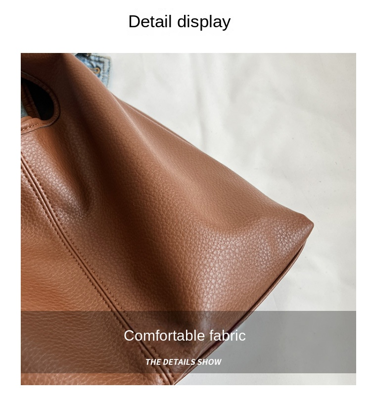 Große Kapazitätstasche weiblich 2023 Herbst und Winter neue Achseltasche im ausländischen Stil koreanische weiche Leder-Pendel-Sub-Muttertasche_voghion.com