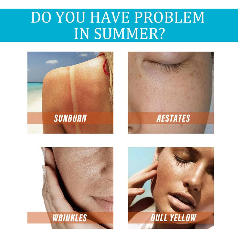 QLZHANFU Zonnebrandcrème Isolatie Crème Sunblock Stick Body Whitening Hydraterende Verhelderende Zonnebrandcrème UV Protector Concealer_voghion.com