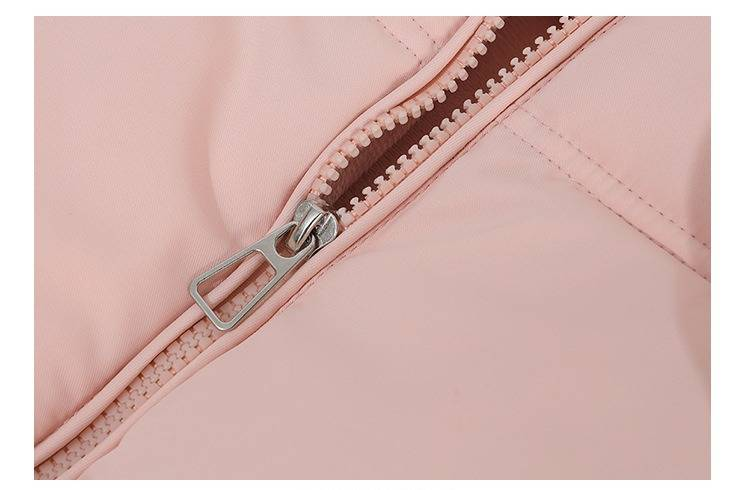 Chaqueta acolchada con ribete de piel sintética y mangas desmontables para mujer, abrigo corto de invierno con capucha, abrigo acolchado y cálido para tallas pequeñas y ajustadas._voghion.com