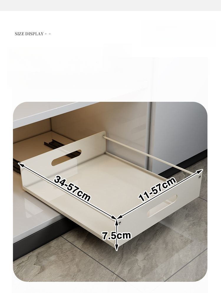 Cesta para ollas de cocina de estilo chino, armario multifuncional extraíble, organizador portátil de almacenamiento impermeable, no_voghion.com