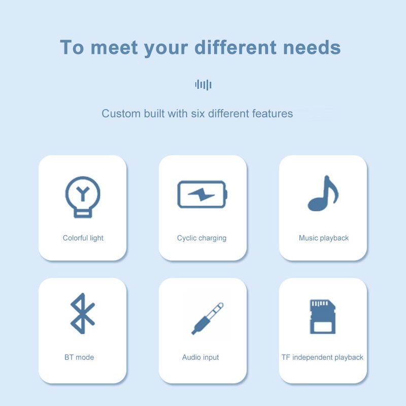 Creative Colorful Bluetooth-Compatible Speaker HiFi Stereo LED Jellyfish Mood Lamp Color Changing for Home Office_voghion.com