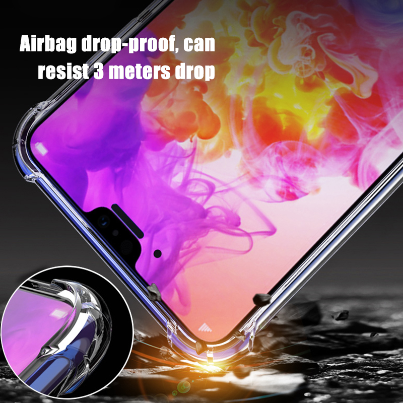 Luxe schokbestendig siliconen hoesje voor Huawei P30 P20 Lite Pro P20 P Smart 2019 Honor 10 Lite_voghion.com