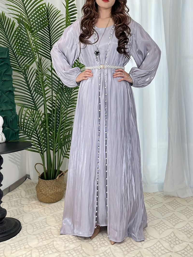 Muslim streamer evening gown dress robe_voghion.com