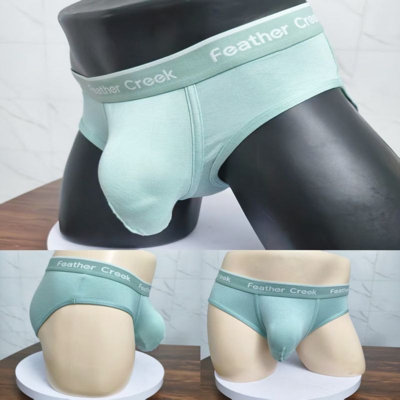 Intimo maschile, slip a forma di U con marsupio, grande tasca anteriore, boxer, pantaloncini sottili sexy a quattro angoli per ragazzi_voghion.com