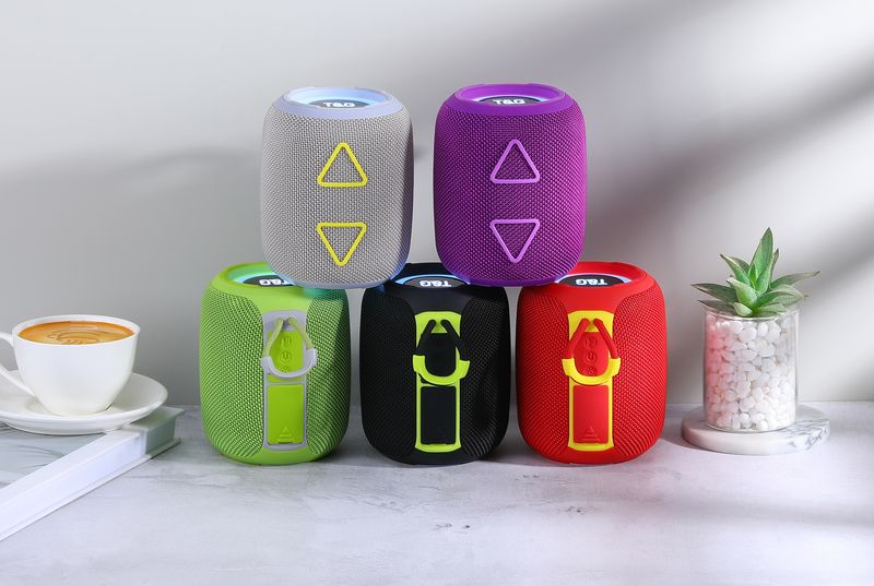 Νέο TG655 Ασύρματο Φορητό Ηχείο Bluetooth Subwoofer από Ύφασμα, Αδιάβροχο, Εξωτερικό Ηχοσύστημα_voghion.com