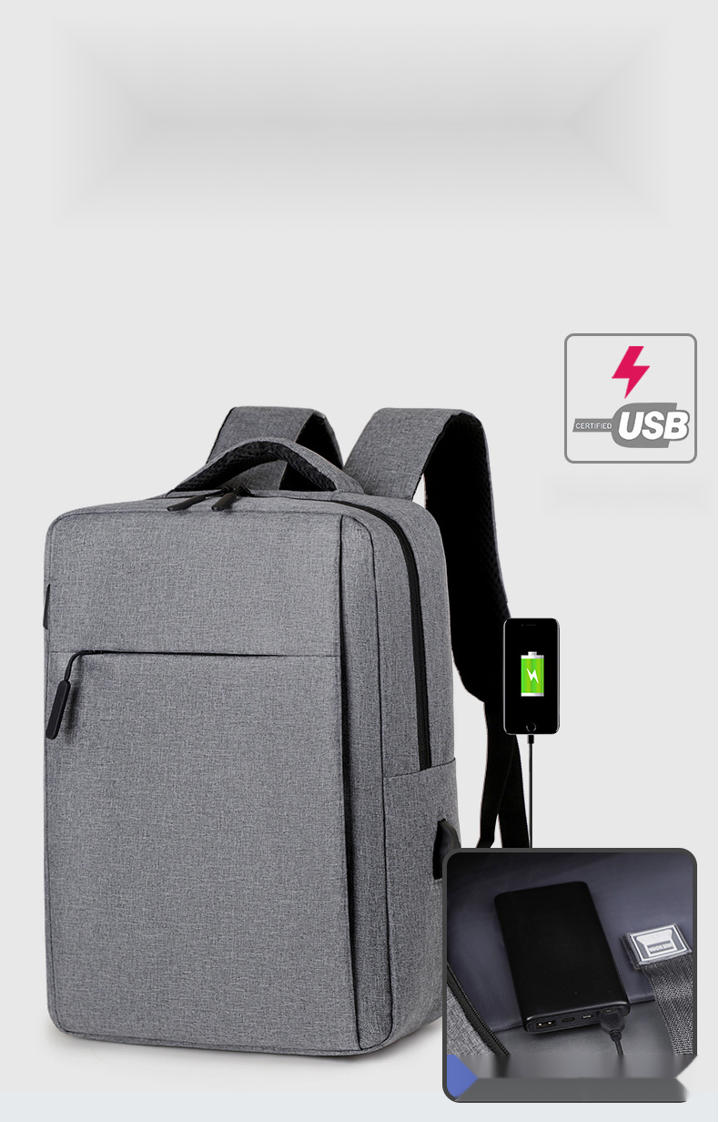Fashionable new business backpack multifunctional backpack large capacity travel bag computer bag book_voghion.com