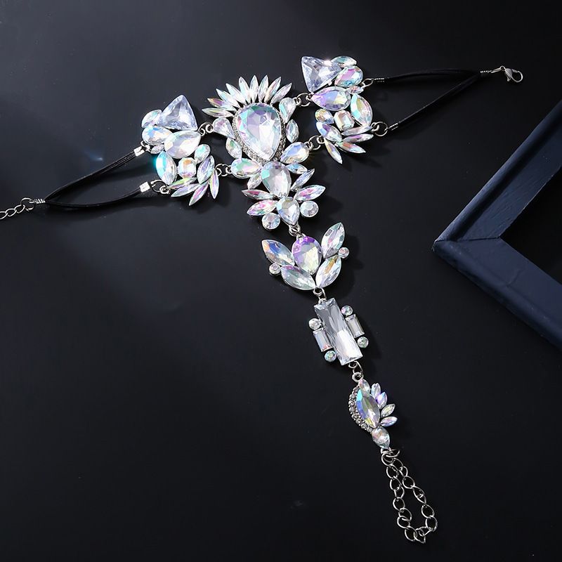 Nouvelles chaînes de cheville en alliage exagérées et tendance avec un design DIY personnalisé_voghion.com