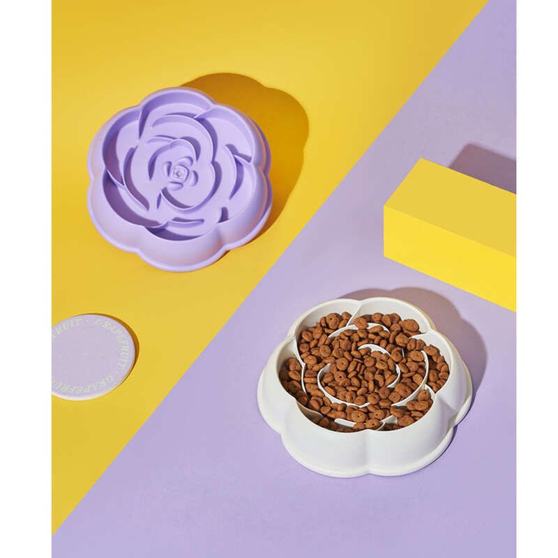 Slow For Dogs, Choking Slip And Anti Knock Dog Cat Bowl, New Pet Slow Food Bowl_voghion.com