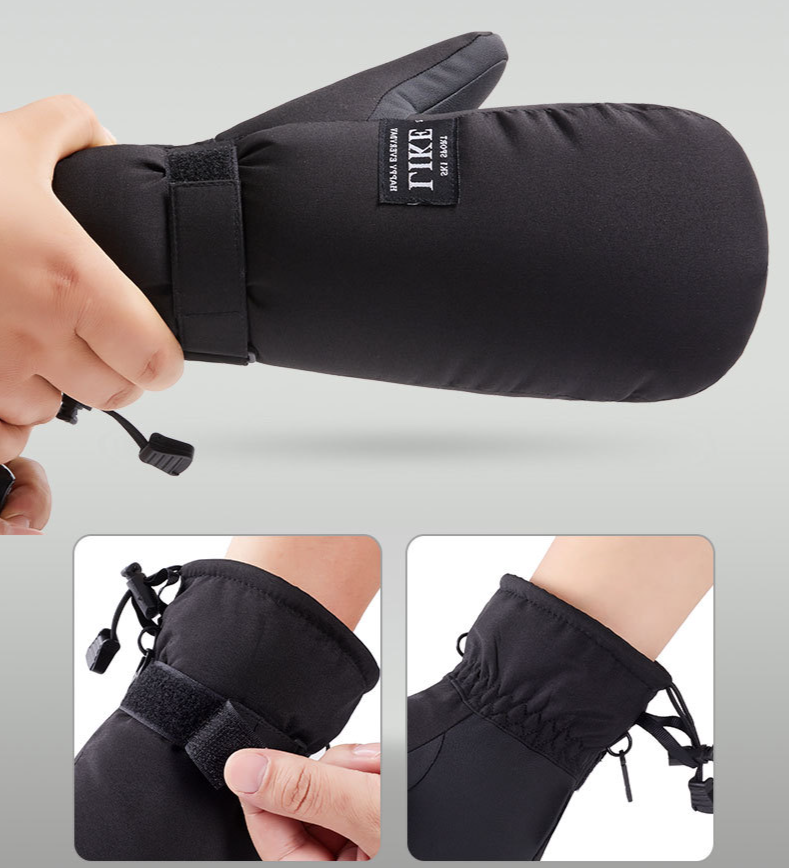 Guanti da sci unisex invernali antivento, impermeabili, antifreddo, spessi, caldi, touch screen, per ciclismo da uomo e donna_voghion.com