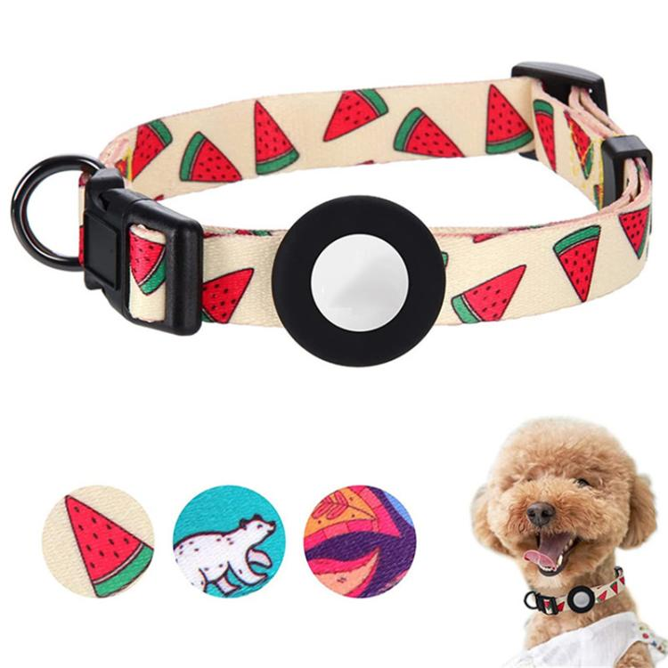 For AirTag Tracker Pet Collar Cats Dog Neck Collar_voghion.com