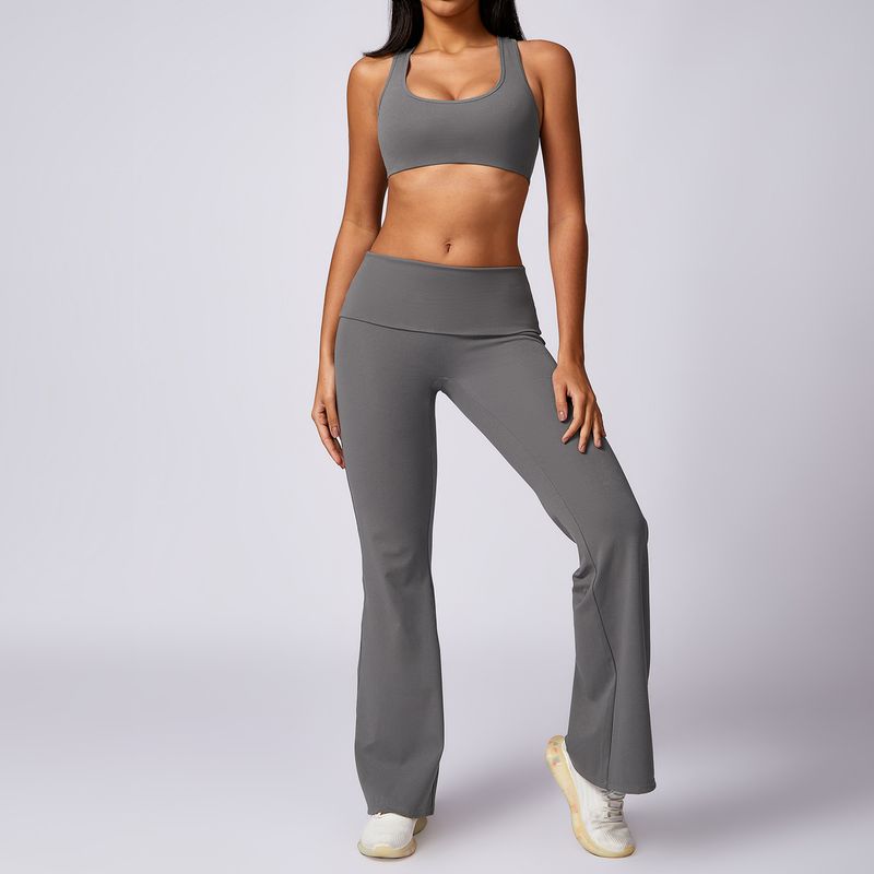 LazyZoom Nessun reso o cambio Pure Desire Beautiful Back Sport Casual Dimagrante Halter Tight Yoga Outfit Set 8713_voghion.com