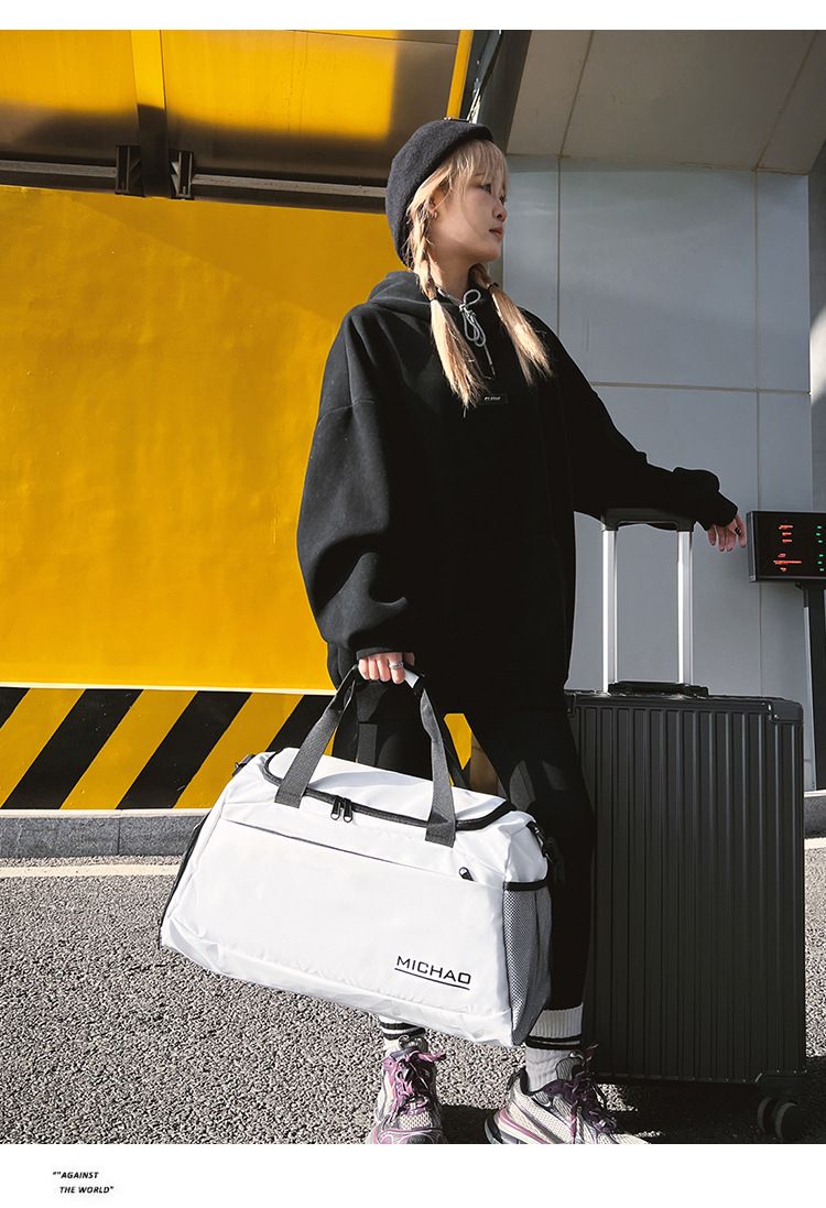 Sport bärbar reseväska för män torr våtseparation fitness simyoga crossbody-bagageväska för kvinnor, oberoende sko_voghion.com