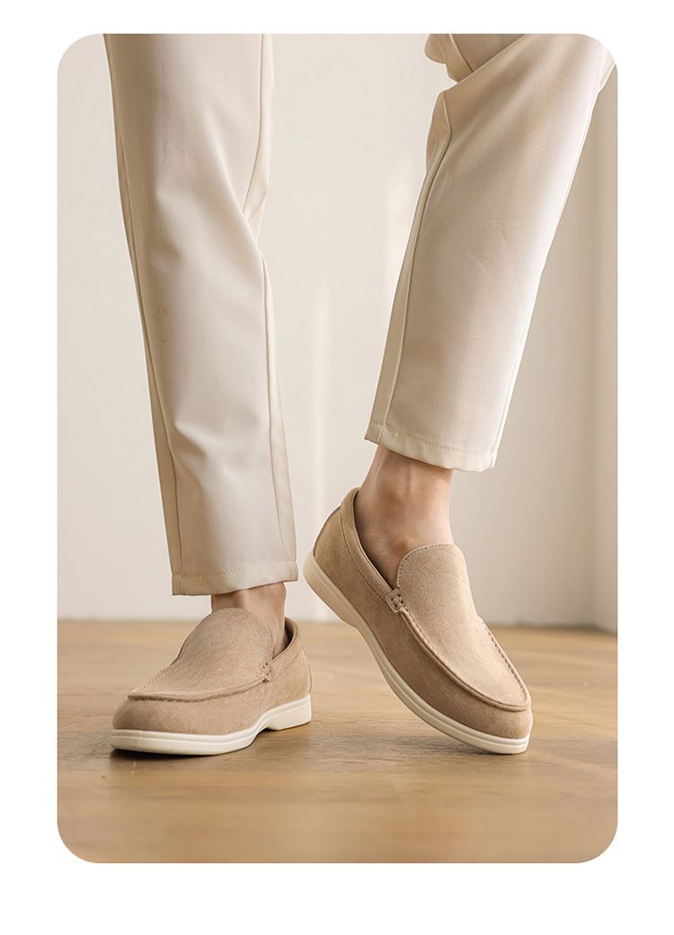 SHLIANG Herren Loafer Mode Lederschuhe Herren Komfort Slip-on Fahrschuhe Casual Herren Mocasines De Hombre Y0469_voghion.com