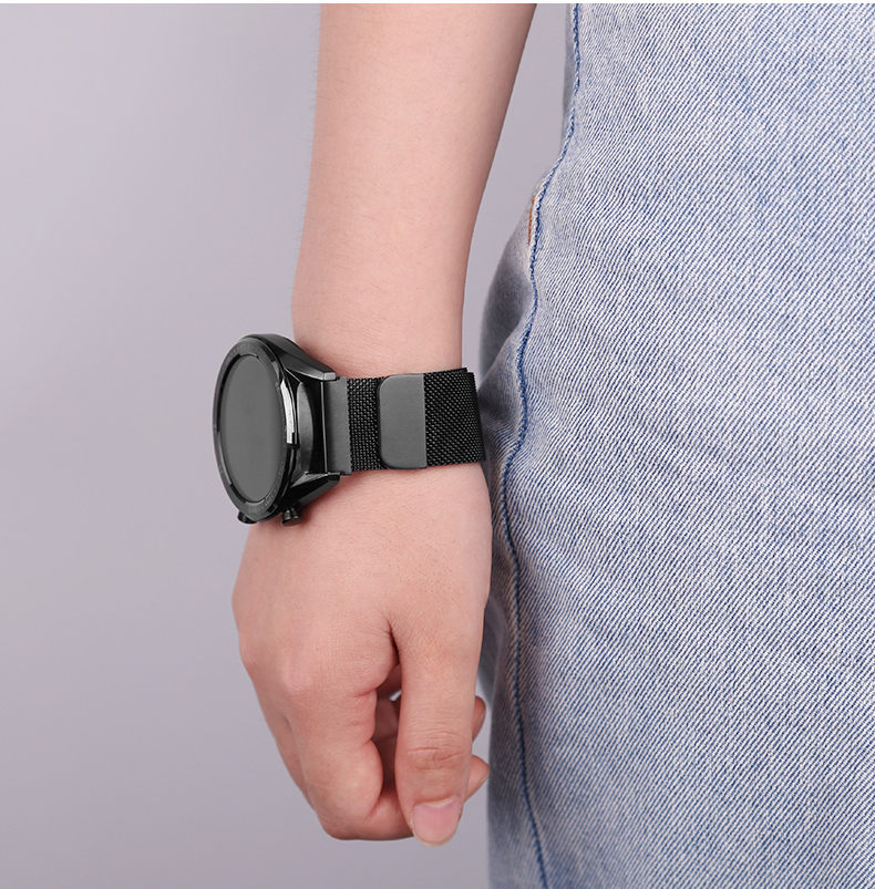 20 mm 22 mm rem för Samsung Galaxy klocka 4/klassisk/46 mm/42 mm/Active 2 Gear S3 Frontier Magnetisk armband Huawei GT/2/3/Pro band_voghion.com