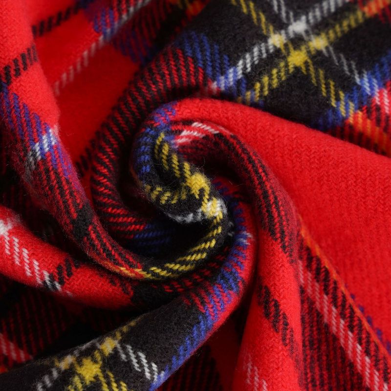 2024 new versatile color blocked warm plain weave winter long universal plaid scarf for warmth and fashion_voghion.com
