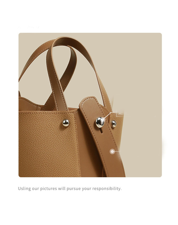 Borsa a secchiello per andare al lavoro da donna, cesto per verdure di grande e grande capacità, borsa per bambini, nuova borsa grande portatile di fascia alta 2024_voghion.com