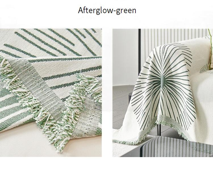 Sofa Throw Blanket - All-Season Universal Cover With Non-Slip Backing (Elegant Design Soft & Cozy Machine Washable)_voghion.com