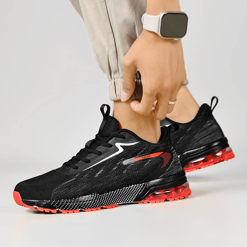 Sport Freizeitschuhe Herrenschuhe Marathon Max Air Cushion Schuhe Gestrickte Sommer Verschleißfeste Rutschfeste Bequeme Laufschuhe_voghion.com