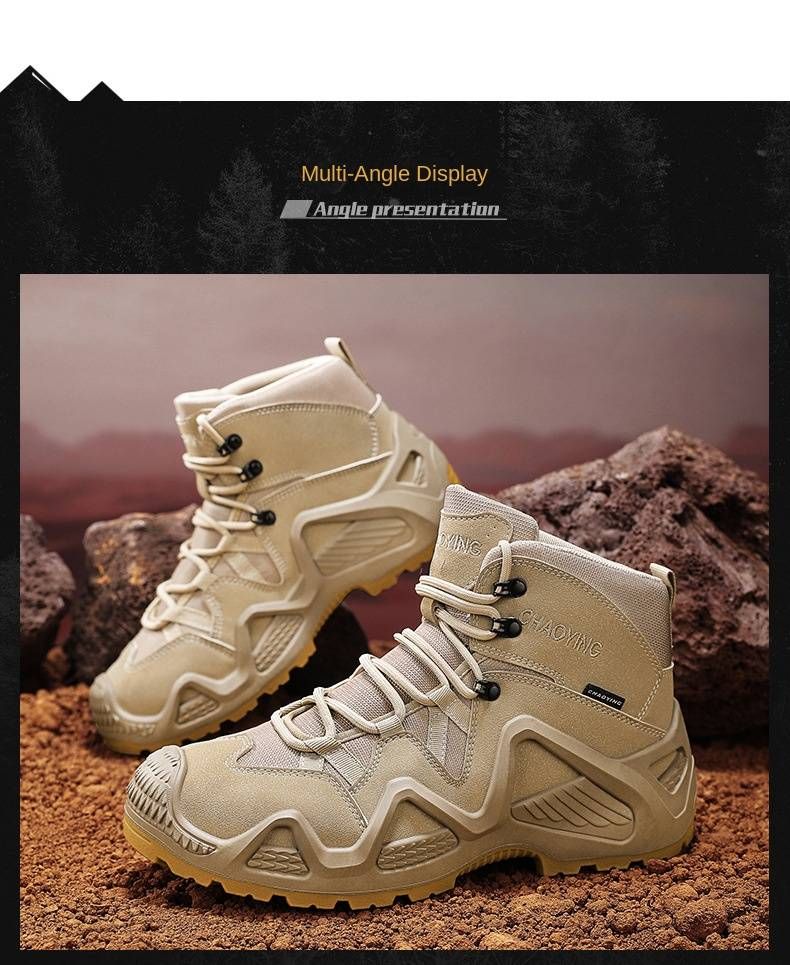 „XGXC“ Vielseitige taktische Stiefel für Paare mit mittlerer Höhe und kaltem Wetter, neue Freelancer-Stiefel. Stiefel für modische und lässige Kleidung_voghion.com