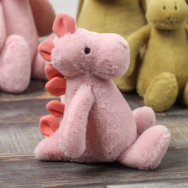 Toy Sitting on stilts dinosaur doll soothes sleep doll doll small dinosaur plush toy_voghion.com