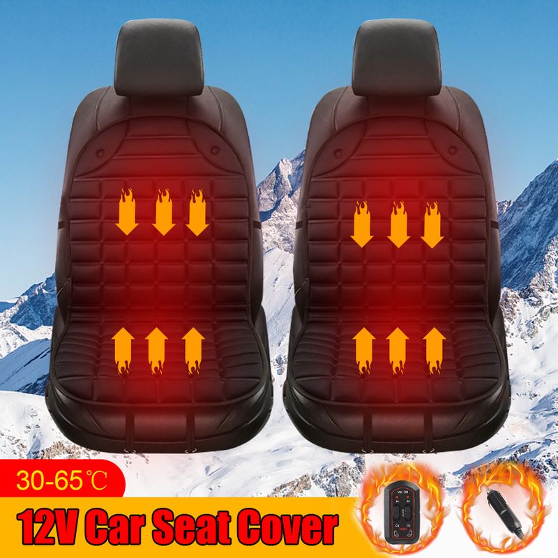 12V Electric Heater Hot Keep Warm Winter Household Heated Car Cover Universal Heating Seat Cushion_voghion.com