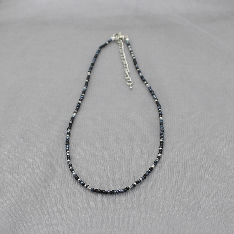 Mood lihtsad seemnehelmed Strand Choker kaelakee naiste string krae võlu, värviline käsitsi valmistatud Bohemia Collier Femme ehe kingitus_voghion.com