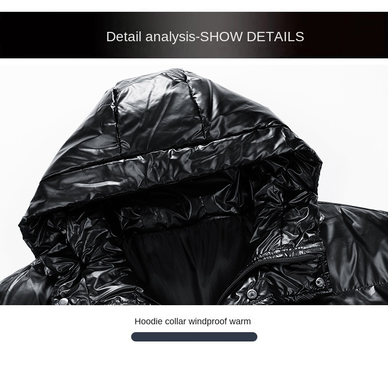 Fashion trend men's loose cotton jacket thickened waterproof windproof cotton jacket winter jacket men's 2023 hot models_voghion.com