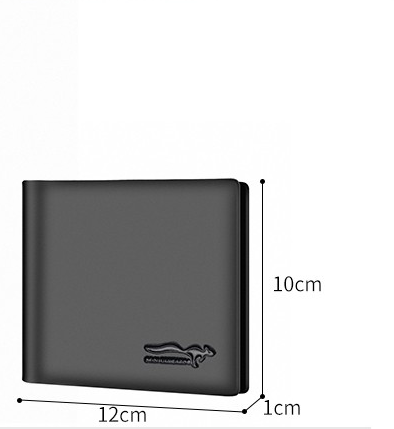 Authentic men's wallet genuine leather 2023 new top layer cowhide men's short leather wallet card bag gift mini_voghion.com
