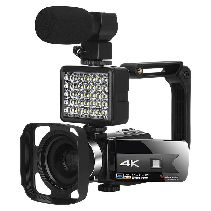Nytt 56 megapikslers 4K HD-digitalkamera, trådløst WiFi live streaming-kamera, integrert opptaksfunksjon_voghion.com