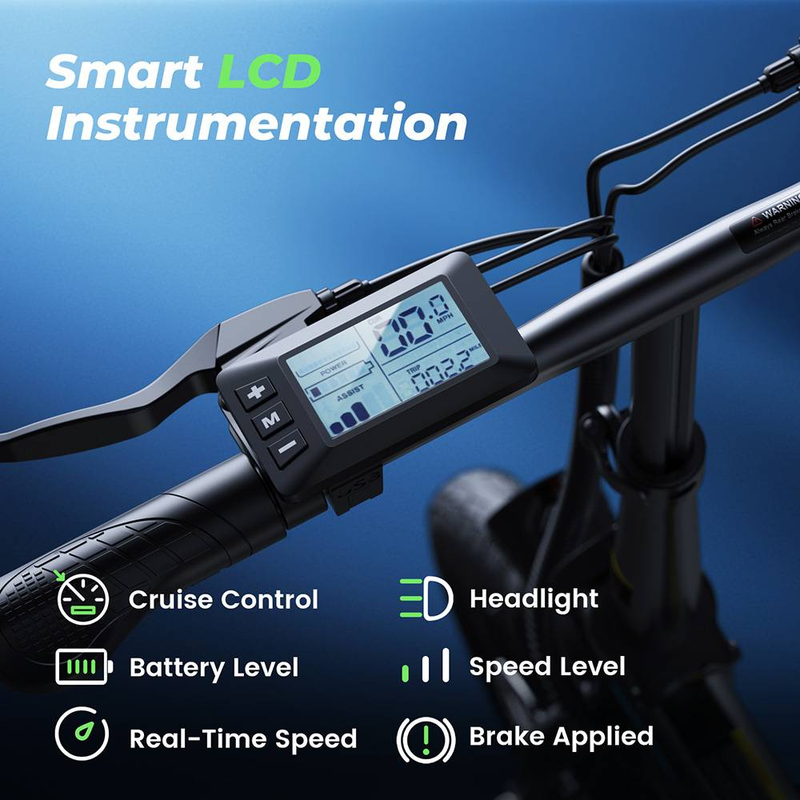 Bicicleta elétrica IScooter EB1 36V 7.8AH 350W Motor 14 polegadas Pneu 30-40KM Quilometragem máxima 150KG Carga máxima Bicicleta elétrica_voghion.com