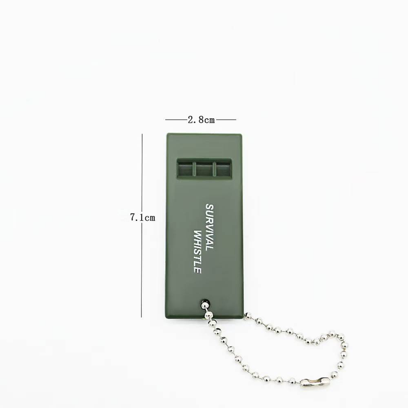 2 Pieces Of Three-frequency Outdoor High-frequency Survival Whistles, First Aid Whistles, Earthquake Relief Whistles, Suitable For Outdoor Adventures._voghion.com