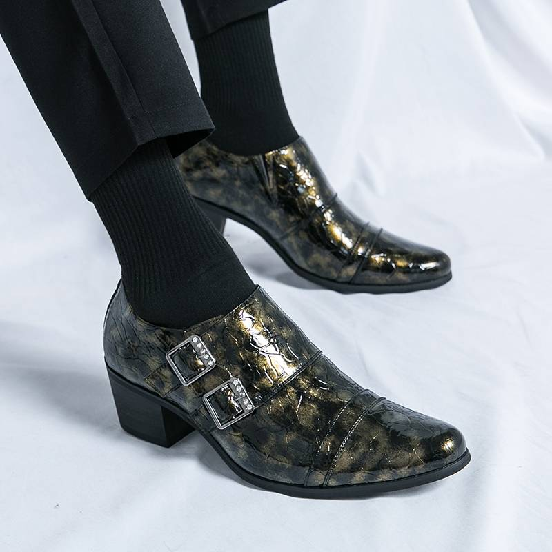 Herren Lederschuhe Größe Spitz Leder Freizeitschuhe Schuhe Mode Business Herren Hochzeit Zehe Bequeme Server Schuhe_voghion.com