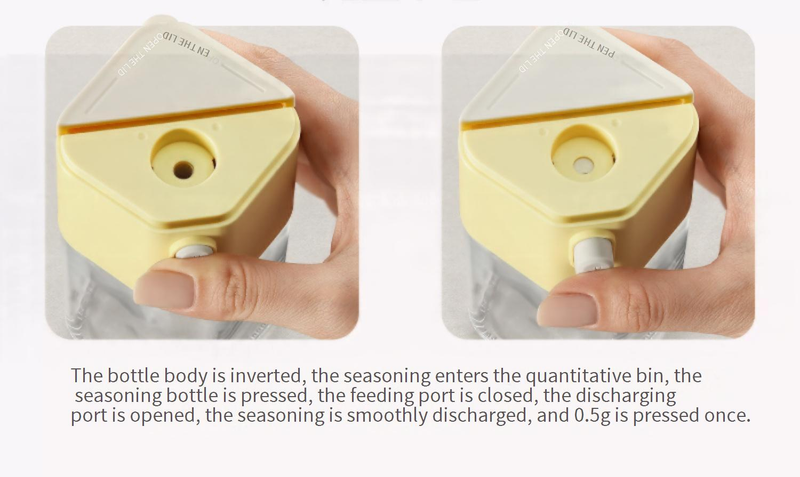 Dual Purpose Salt Seasoning Jar Bottle Kitchen Household Seasoning Bottle Salt Jar Cumin Seasoning Bottle Glass Chili Spice Jar_voghion.com