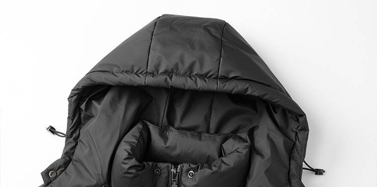Piumino leggero da uomo – Elegante cappotto con cappuccio per l'inverno e l'autunno in città (nero/beige/grigio-verde, taglie dalla M alla 4XL)_voghion.com