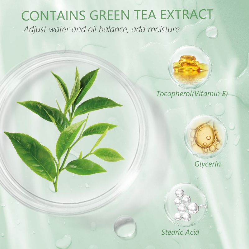 Solid Cleansing Elame Blackhead Removing Balance Grease gezichtsmasker Modder Smeer Groen Masker Stick 2024_voghion.com