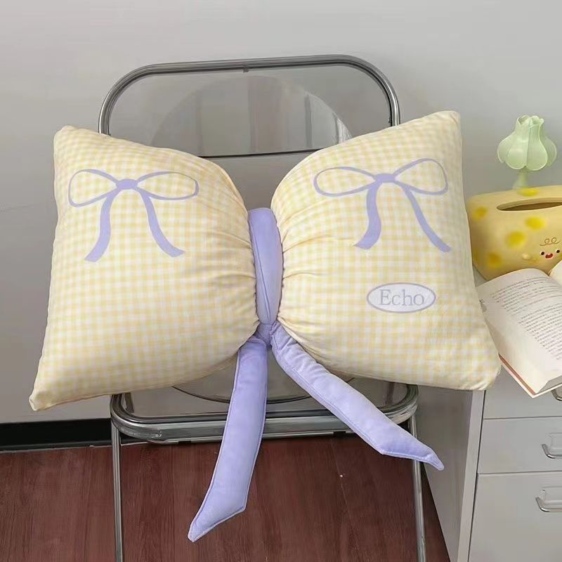Cojín de celebridad de Internet con lazo de dopamina, estilo fresco, cintura femenina, corazón, almohada para dormitorio de estudiantes_voghion.com