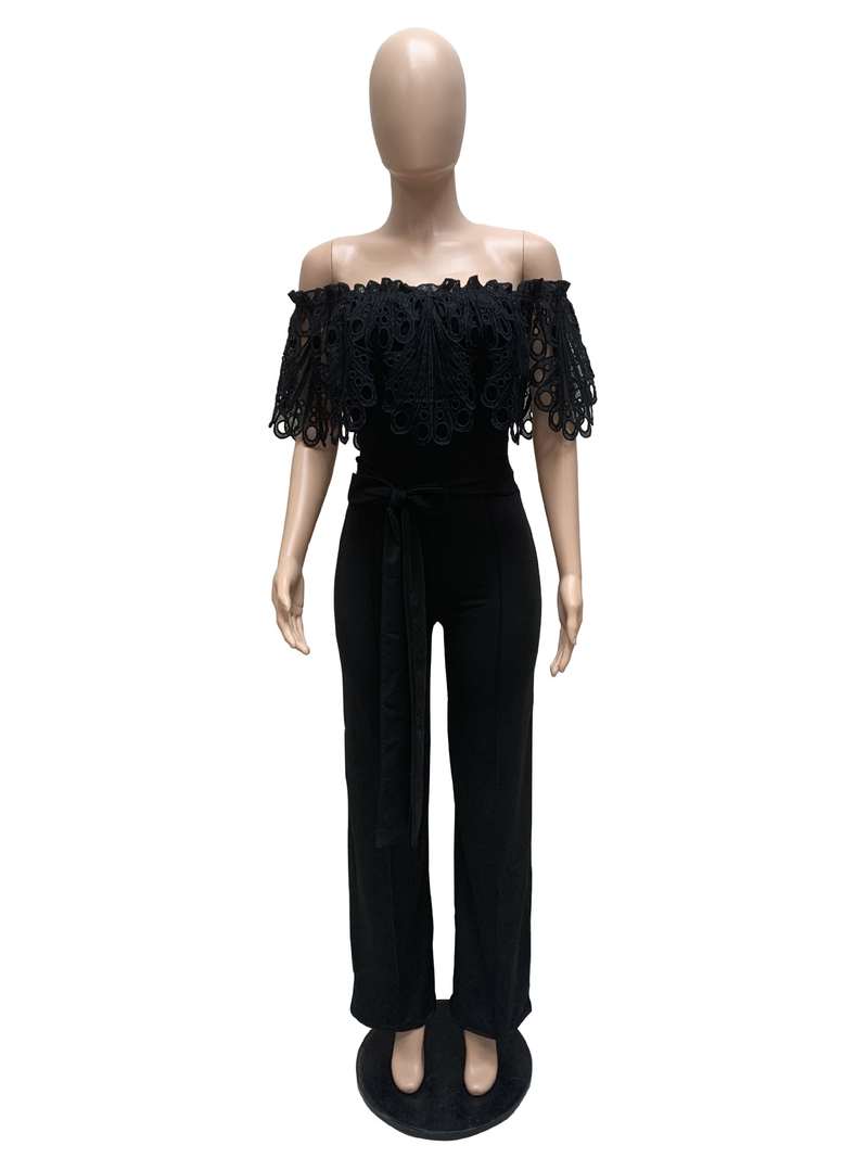 Women's Clothing sexy ruffled off-shoulder jumpsuit_voghion.com