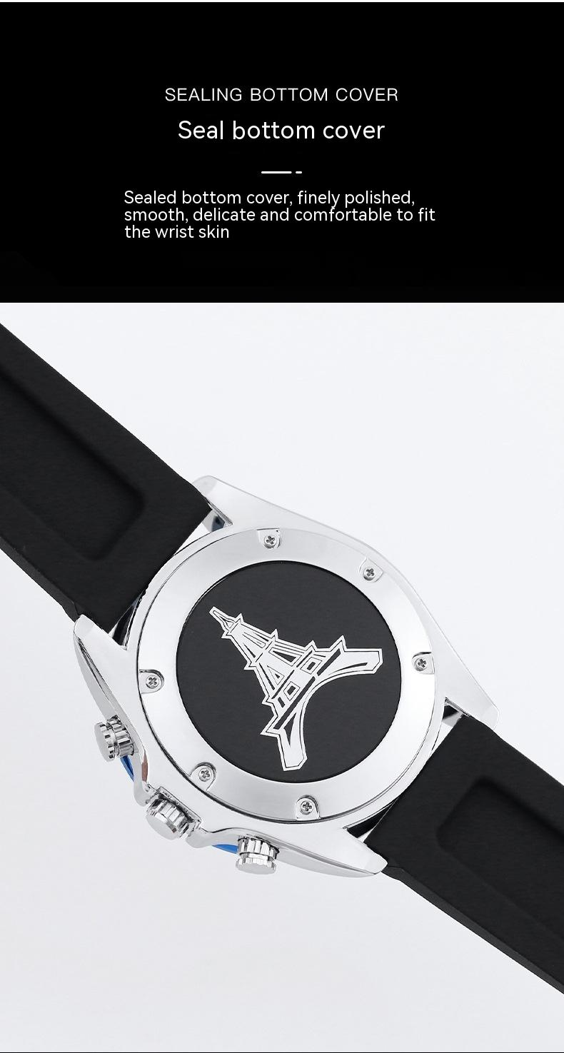 New Hot Selling Danfoss True Three Pin Calendar Wrist Watch Men's Fashion Nightlight Waterproof Men's Business Watch 2023_voghion.com