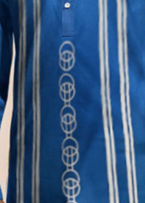 Modeanzug für Herren mit Ethno-Print_voghion.com