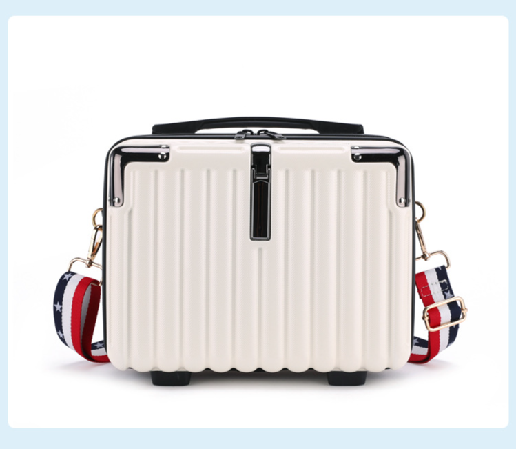 Bagageväskor Resor Bärbar liten resväska Mode kvinnors enkelaxel crossbody resväska_voghion.com