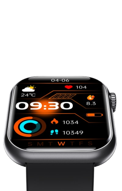 Smartwatches Bloedsuiker Smartwatch Urinezuur Bloedlipidenmonitoring Hartslag Bloeddruk Bloedzuurstof Lichaamstemperatuur Bluetooth-belhorloge_voghion.com
