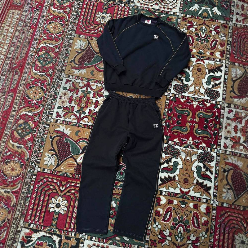 Herren High Street Casual Tapered Pants mit mehreren Taschen - Polyesterhose im Retro-Stil für den Alltag (Schwarz, S/M/L/XL)_voghion.com