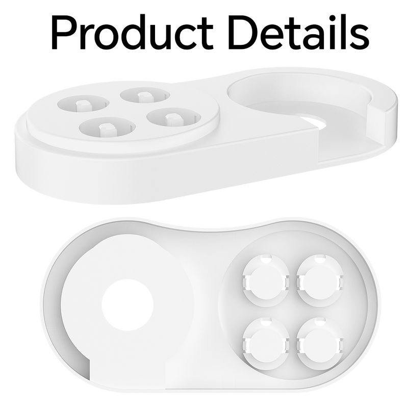 Toothbrush Holders Compatible With Oral B & IO Series Electric Toothbrush, Replacement Brush Heads Stand Base For Electric Toothbrushes 1000 1500 5000_voghion.com