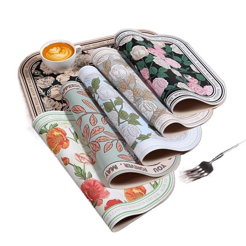 Unbeatable Quality American Light Placemat PU Leather Table Mat Waterproof Oilproof And Heatproof Oversized Mouse Writing Office Desk Pad_voghion.com