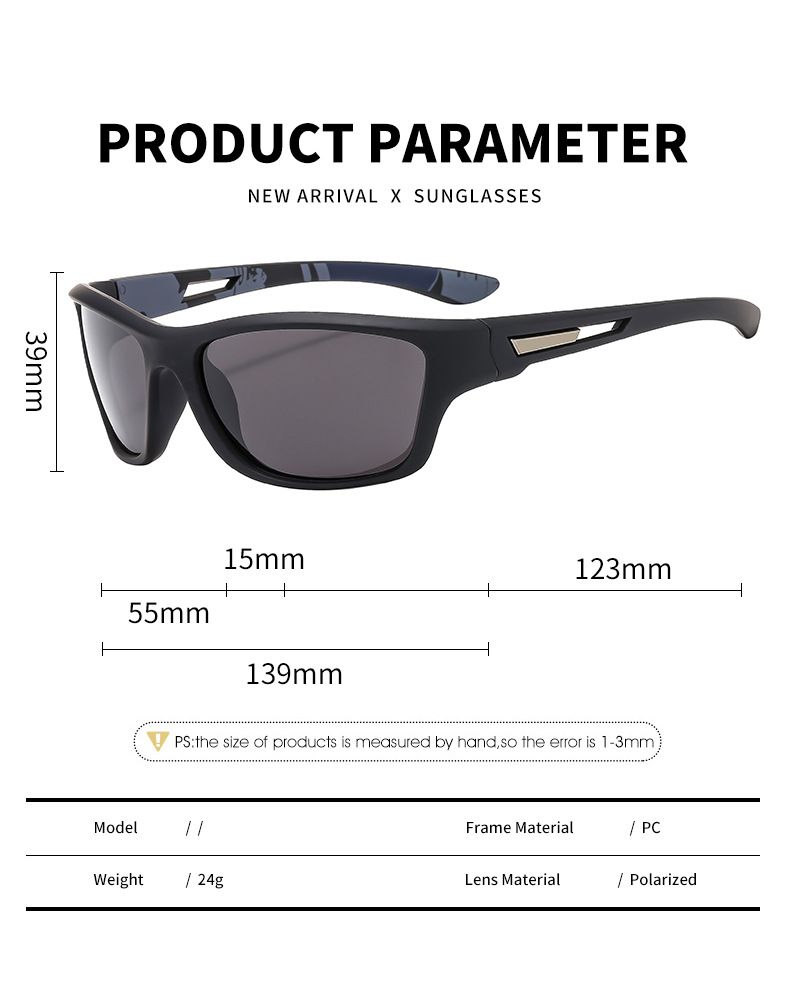 Heißer Verkauf Radfahren Sport Sonnenbrillen für Männer, Heißer Verkauf, High-End Anti-Ultraviolett Neue polarisierte Sonnenbrille 336_voghion.com